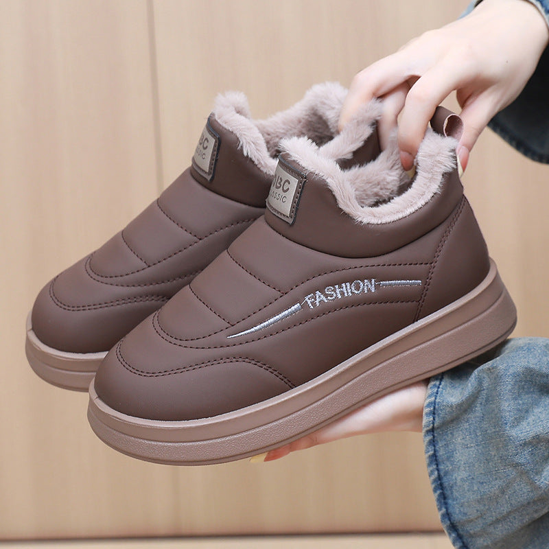 Damen Gefütterte Sneaker mit rutschfester Sohle und ergonomischer Form Drune