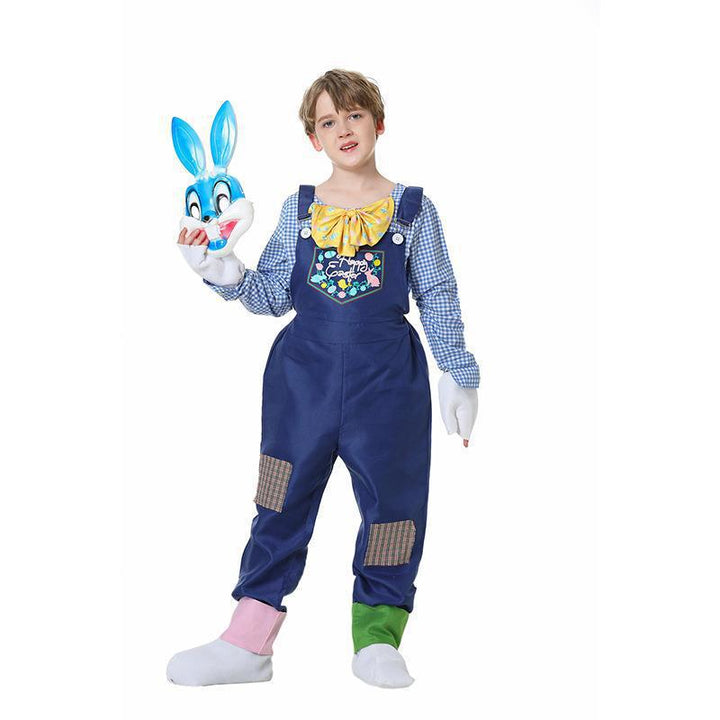 Jungen Clownskostüm mit bunten Details Drune