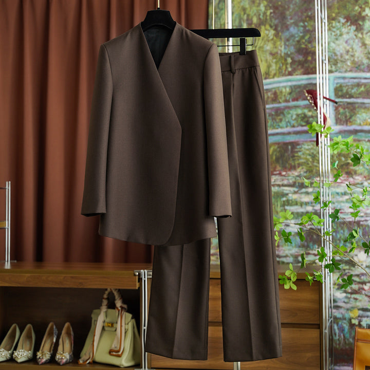 Damen Modisches und elegantes Blazer-Set Drune