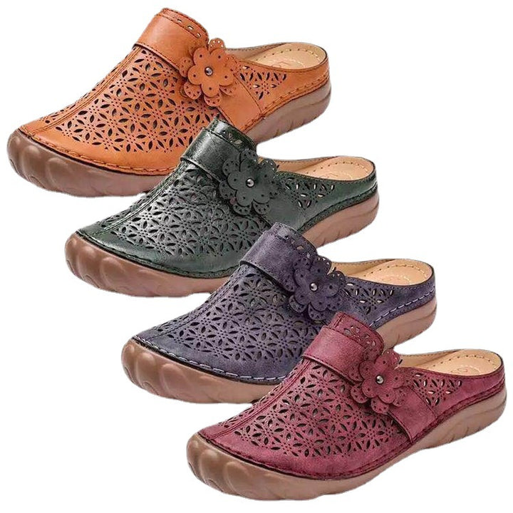 Drune | Damen Clogs Aus Leder Weite Passform Leicht