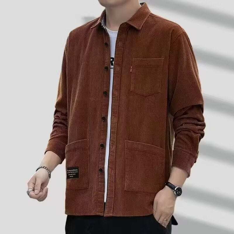 Herren modische Cordjacke Drune