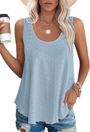 Damen Freizeit Leichte Ärmellose Top Drune