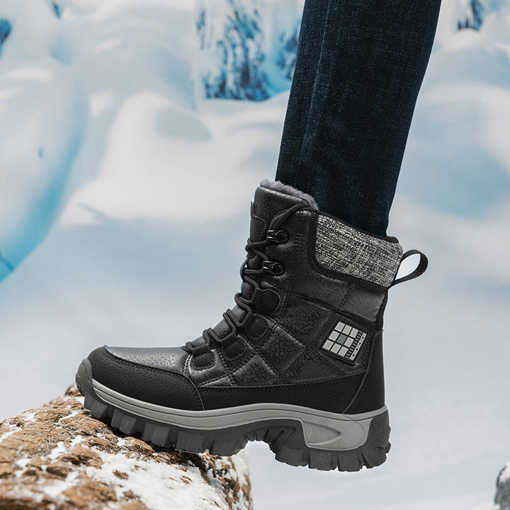 Herren isolierte wasserdichte Winterstiefel Drune