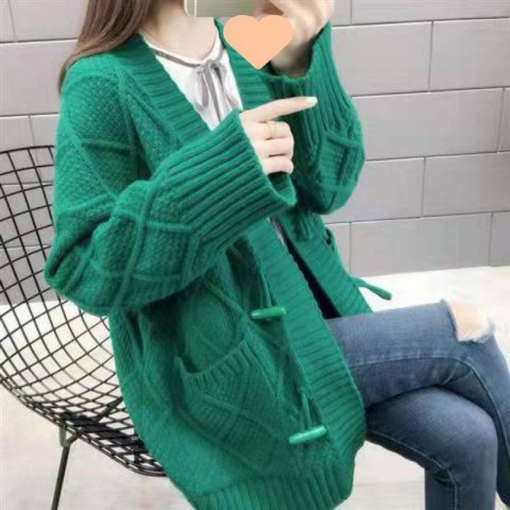 Damen Strickcardigan mit Zopf- und Strukturdesign Drune