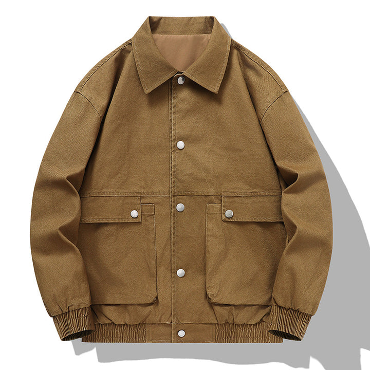 Herren Modische Utility-Jacke Drune 1788240983