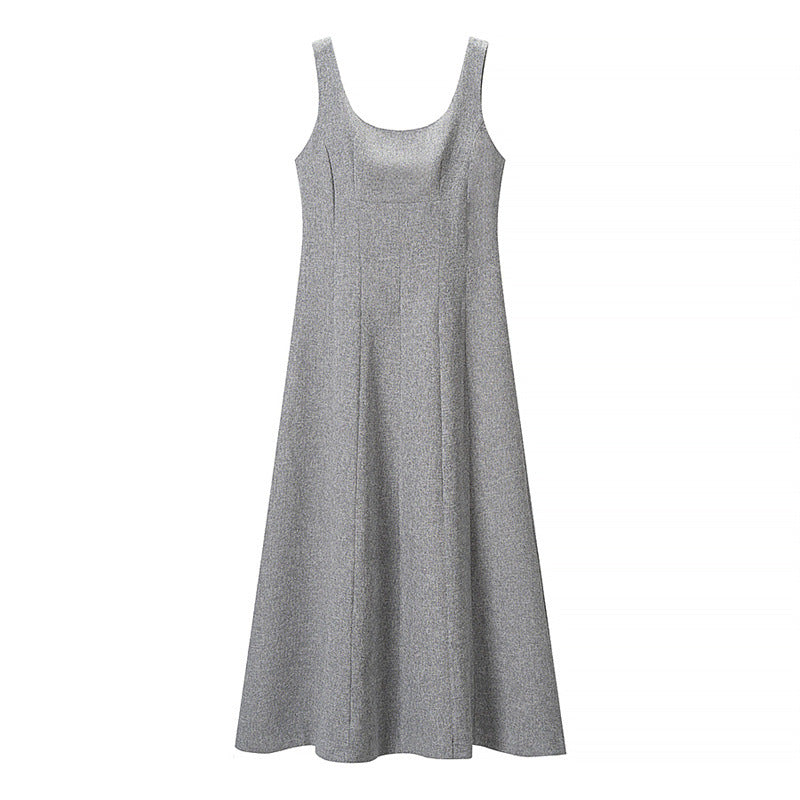 Damen Zweiteiliges Kostüm aus Wollmix mit tailliertem Kurzblazer und ausgestelltem Midirock Drune