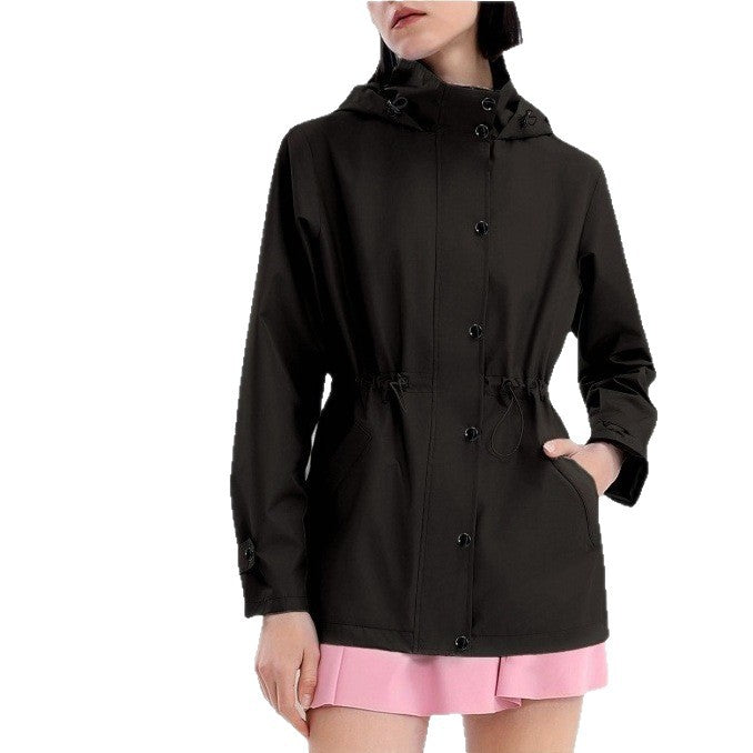 Damen Übergangsjacke mit verstellbarem Taillenzug und praktischen Taschen Drune