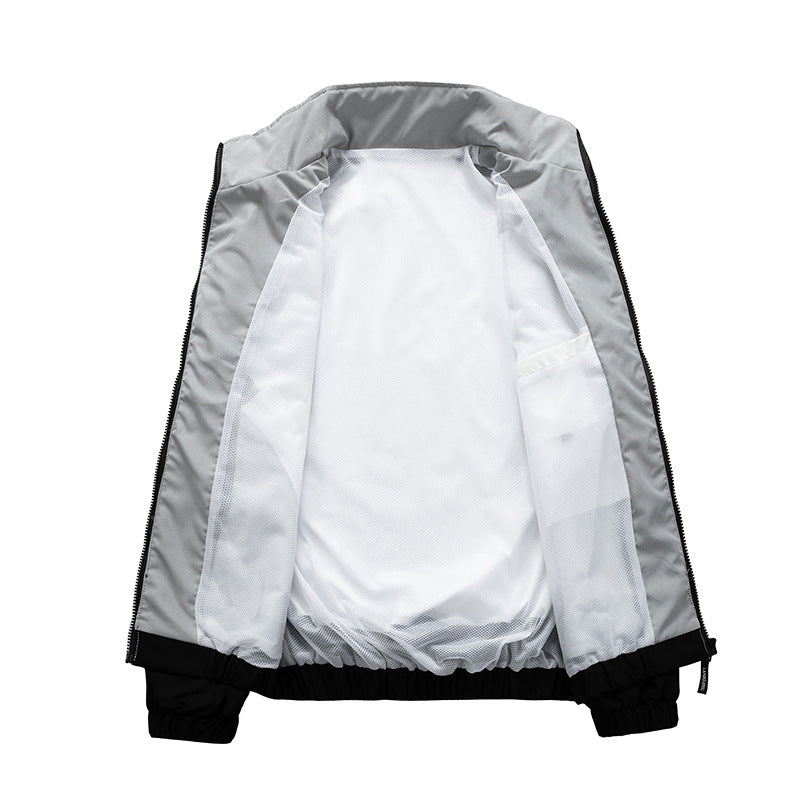 Herren Funktionale Windbreakerjacke mit sportlichem Design Drune