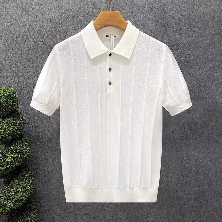 Herren Elegantes Poloshirt Drune
