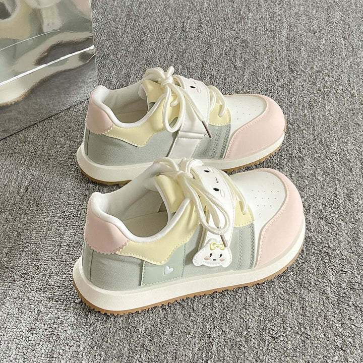 Damen Sportliche Sneakers mit verspielten Applikationen und atmungsaktiver Sohle Drune