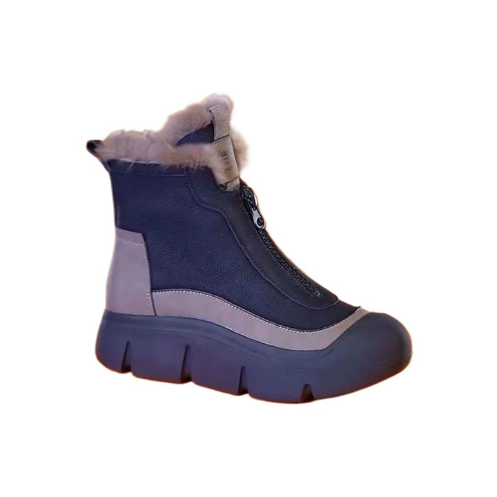Damen Modische und wasserdichte Winterstiefel Drune
