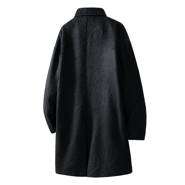 Damen Modische Wollmantel Drune