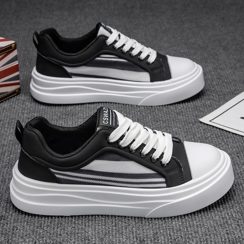 Damen Chunky Sneakers mit atmungsaktiven Einsätzen und modischen Designelementen Drune