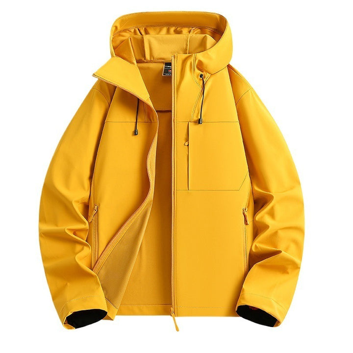 Herren Leichte und wasserdichte Outdoor-Jacke Drune