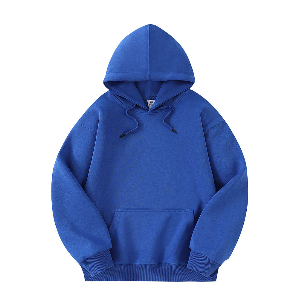 Unisex Minimalistischer Oversize-Kapuzenpullover mit French‑Terry-Qualität und verstärkten Nähten Drune
