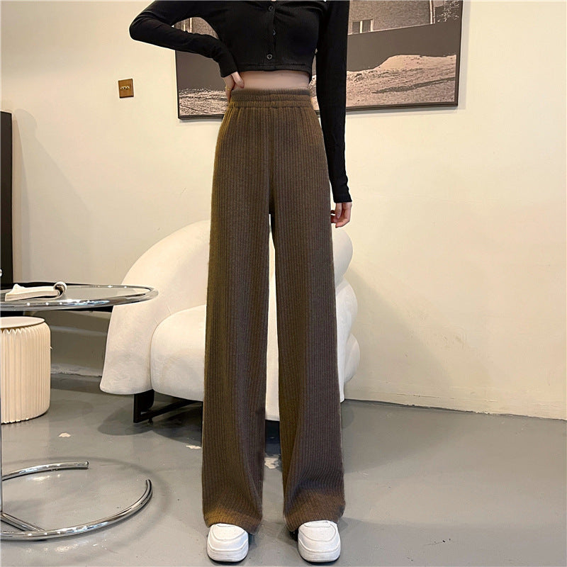 Damen Elegante weit geschnittene Palazzohose Drune