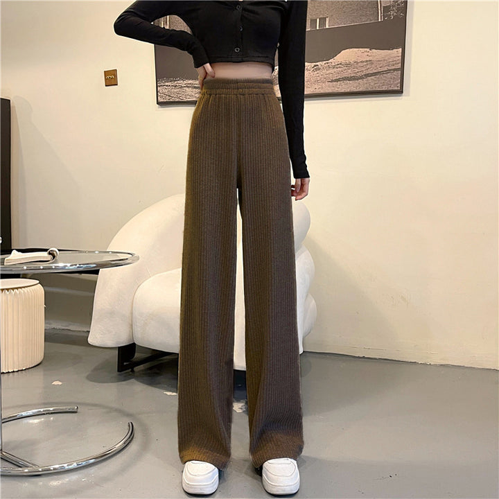 Damen Elegante weit geschnittene Palazzohose Drune