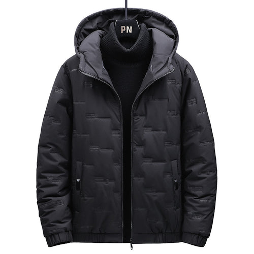 Herren wattierte Kapuzenjacke Drune