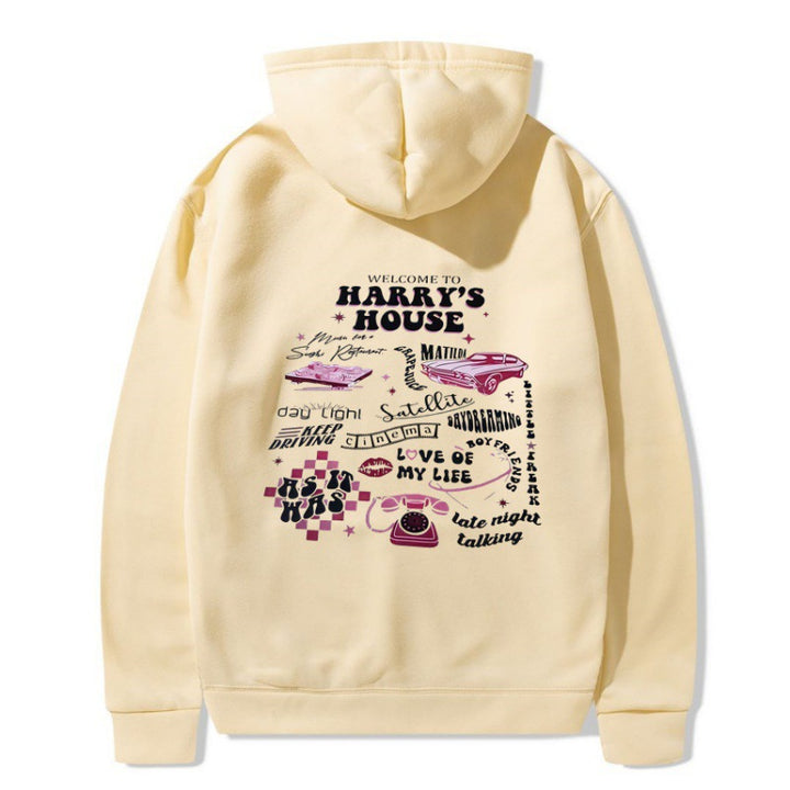 Damen Kapuzenpullover mit einzigartigem Grafikdesign Drune