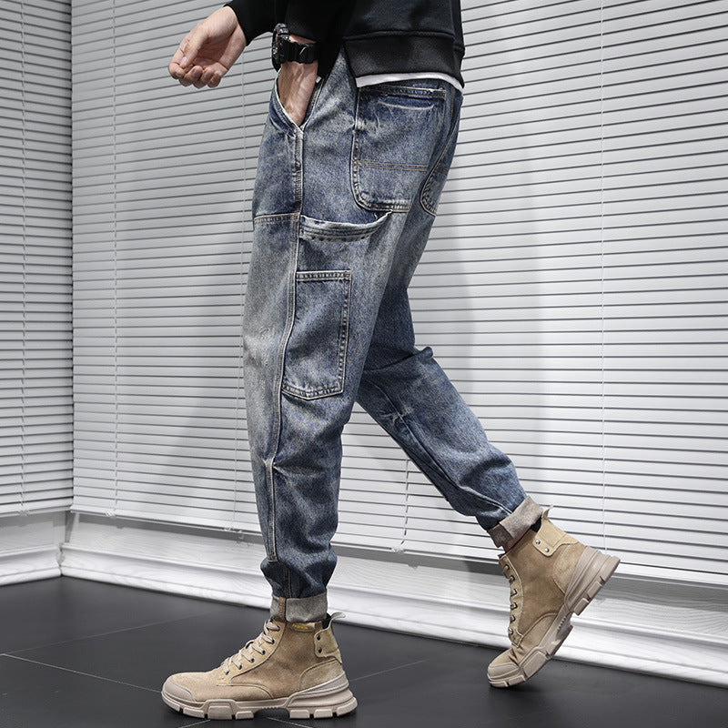 Herren Cargo-Jeans im modernen Design Drune