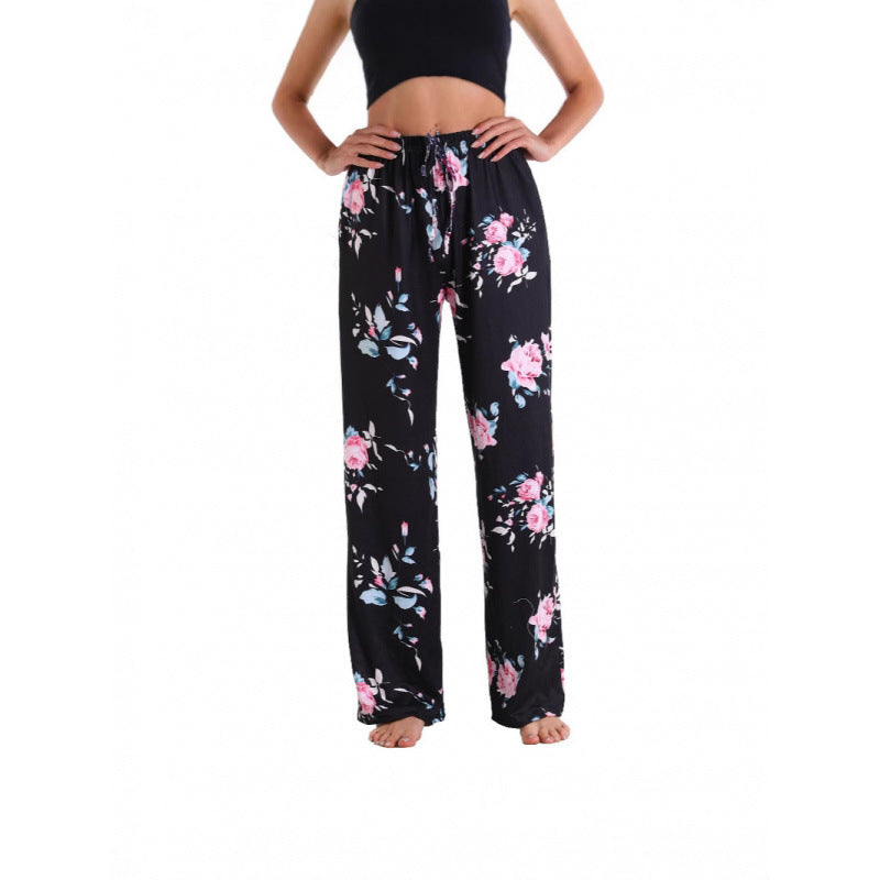 Damen Elegante und bequeme Palazzohose Drune