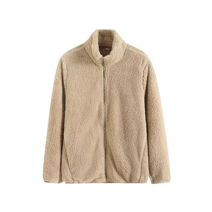 Damen Fleecejacke mit hohem Kragen und weichem Innenfutter Drune
