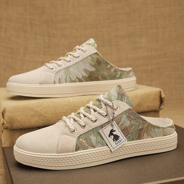 Damen bequeme und lässige Slip-On Sneakers Drune