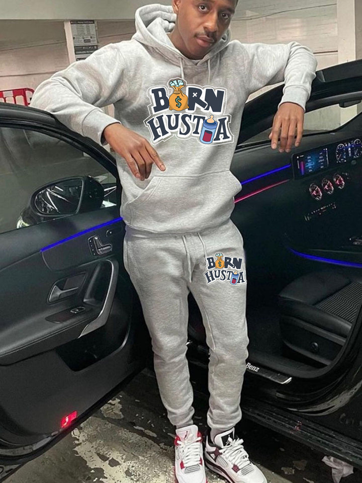 Damen Hoodie mit Jogginghose-Set im Urban-Style Drune