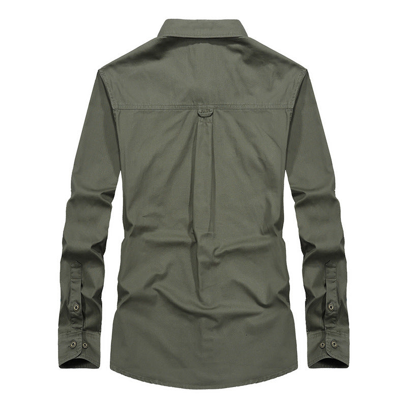 Herren Multifunktionale Freizeit-Hemdjacke Drune