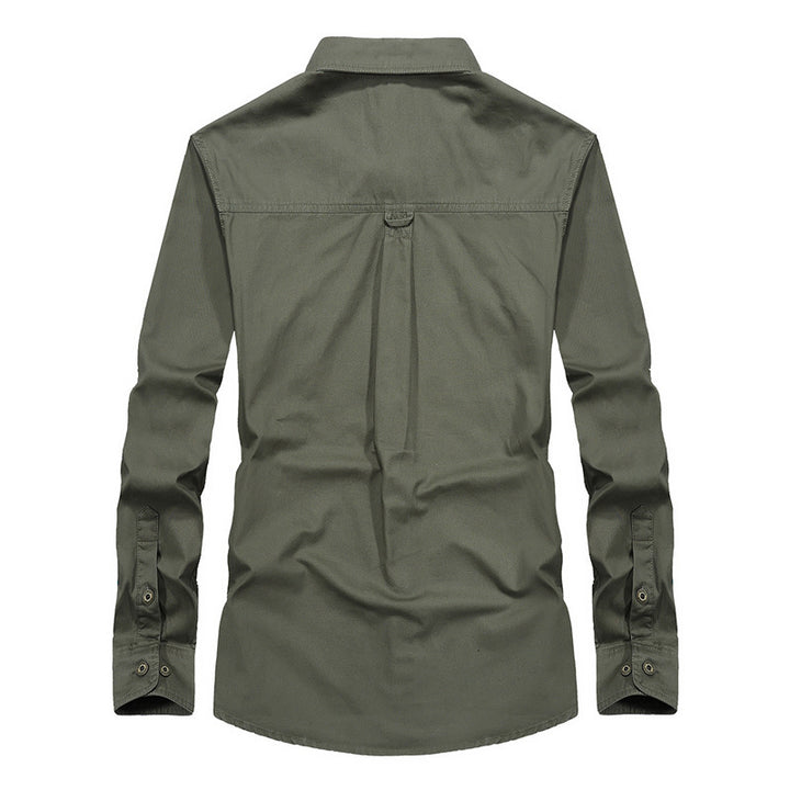 Herren Multifunktionale Freizeit-Hemdjacke Drune