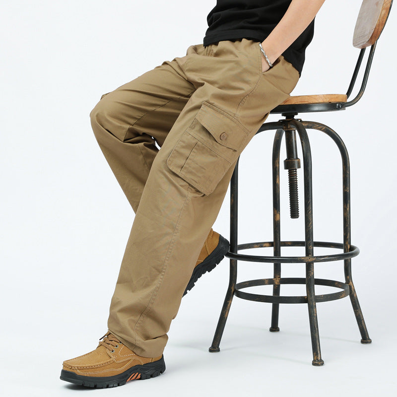 Herren Komfortable Cargo-Hose Drune