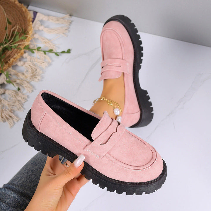 Damen Bequeme Mokassins mit rutschfester Sohle und stylishen Akzenten Drune