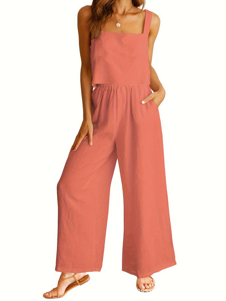 Damen Weitgeschnittene Jumpsuit Drune
