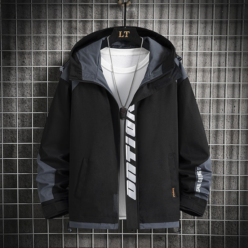 Herren Modische Outdoor-Jacke mit praktischen Taschen Drune