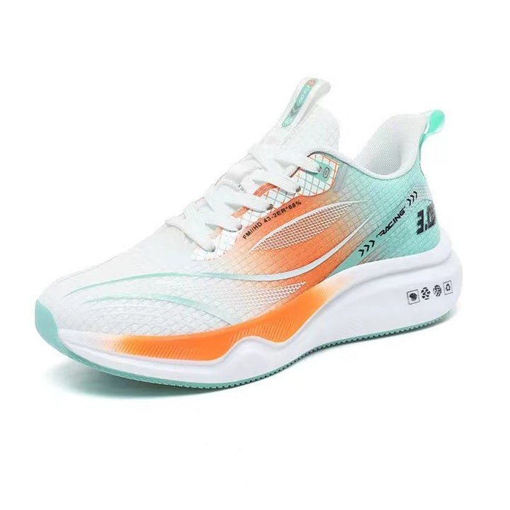 Unisex leichte Street-Running Sneaker mit geformter Energierückführungssohle und atmungsaktivem Netzoberteil Drune