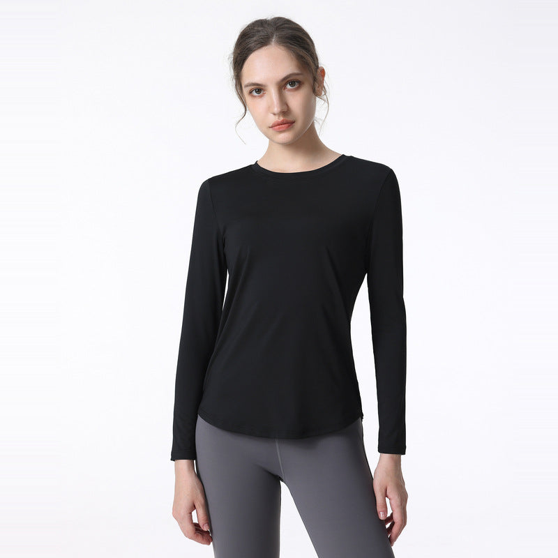 Damen Atmungsaktives Langarm-Sportshirt mit UV-Schutz und feuchtigkeitsableitender Technologie Drune