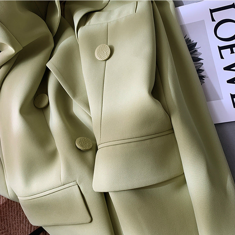 Damen Eleganter Oversized Blazer Drune