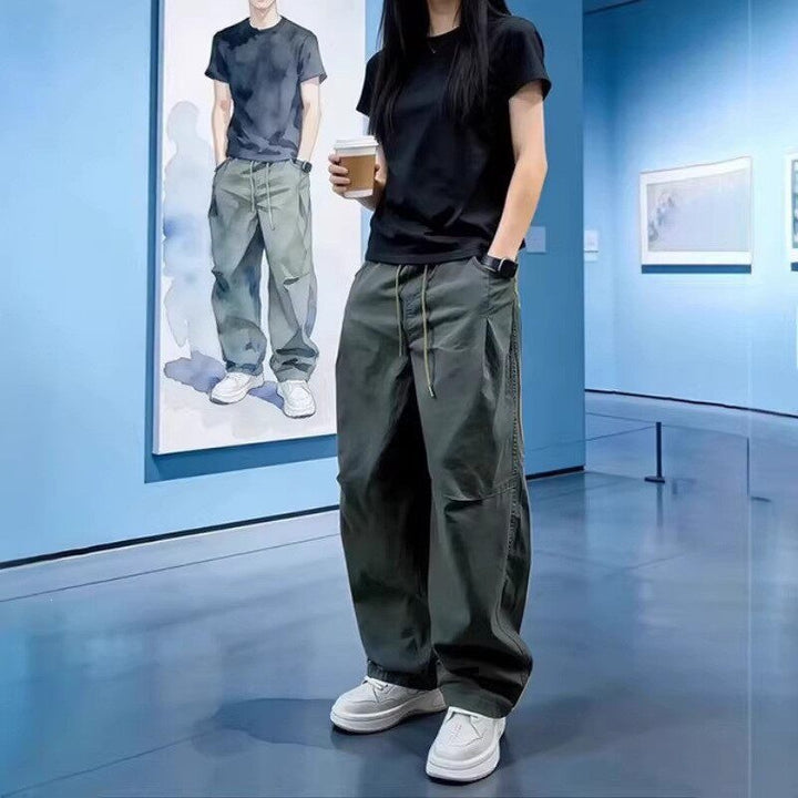 Herren Bequeme Cargo-Hose mit praktischen Seitentaschen Drune