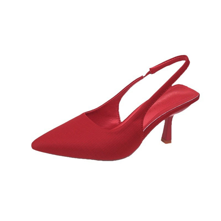 Damen Slingback-Pumps mit spitzer Zehenpartie und elegantem Absatz Drune