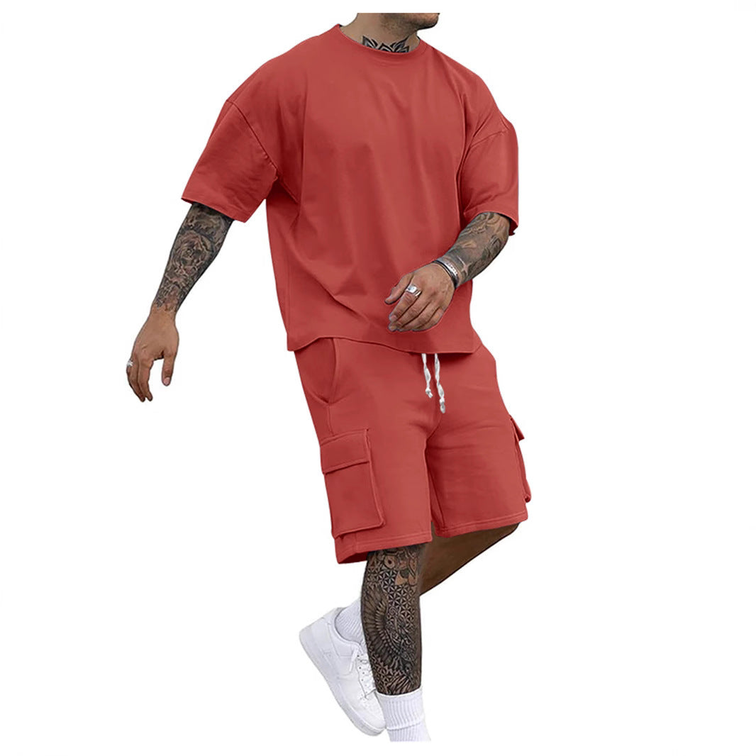 Herren Sportliches Cargo-Set Drune