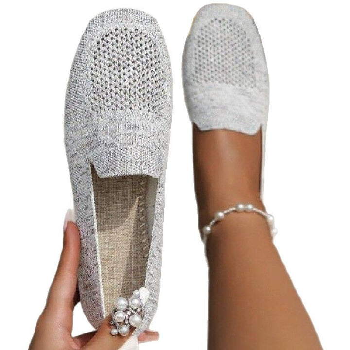 Damen Perforierte Slip-On Loafers Drune