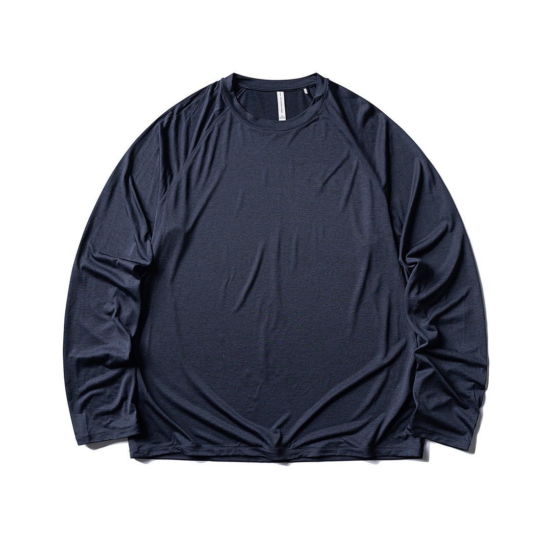 Unisex Langarmshirt aus leichtem Jersey mit Raglanärmeln Drune
