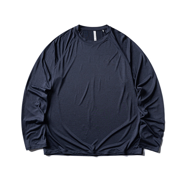 Unisex Langarmshirt aus leichtem Jersey mit Raglanärmeln Drune