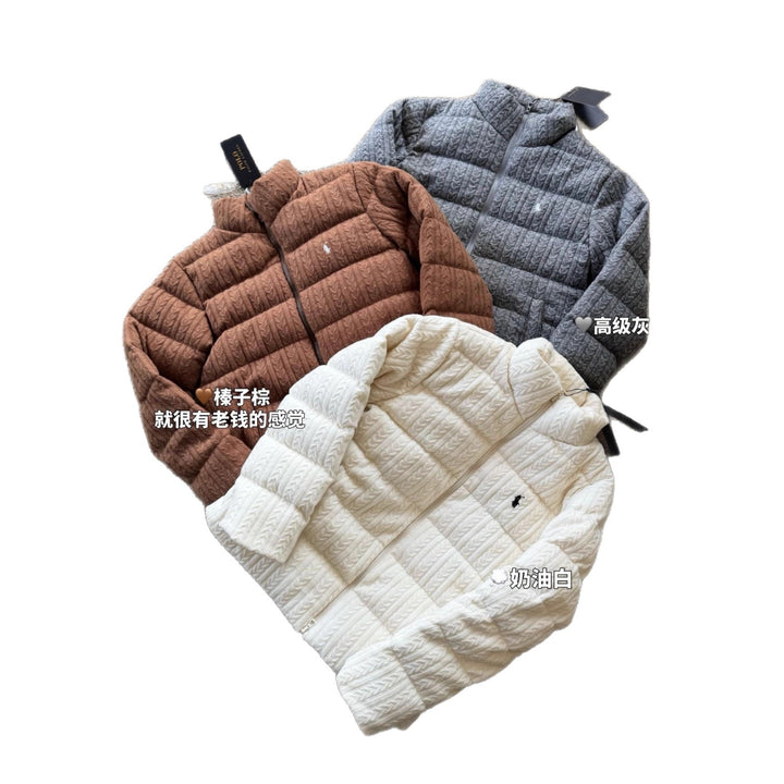 Damen elegante gesteppte Steppjacke Drune