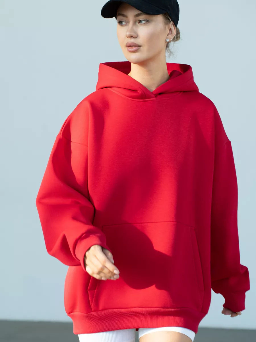 Damen Oversized Kapuzenpullover Drune 1787928930