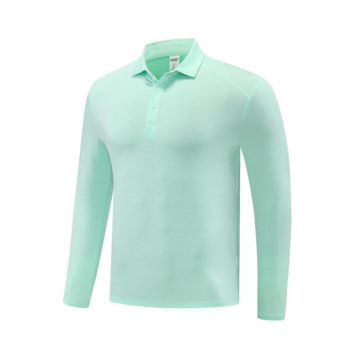 Herren Funktionspoloshirt mit langem Arm und atmungsaktiven Eigenschaften Drune