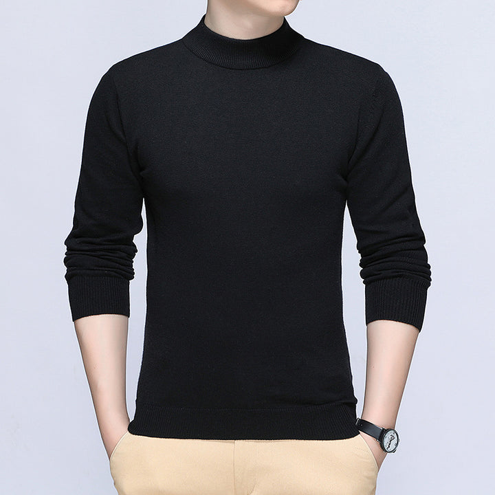 Herren Eleganter Rollkragenpullover Drune