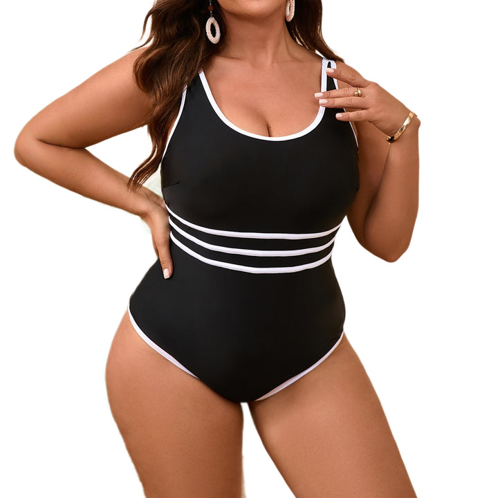 Damen Eleganter Badeanzug mit figurbetonendem Design Drune
