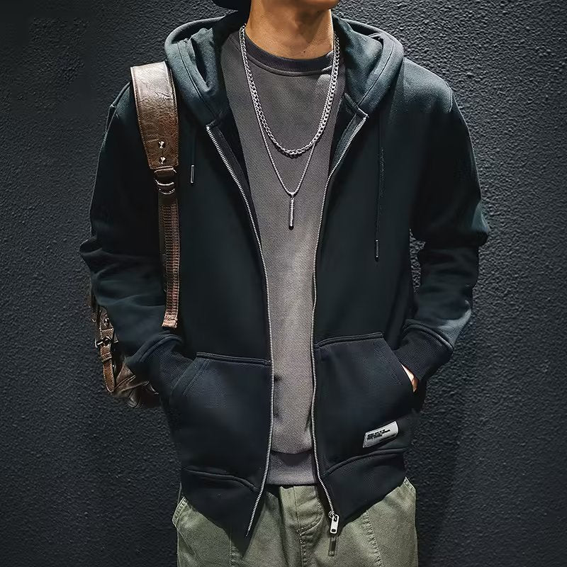 Herren Sportliche Kapuzenjacke Drune