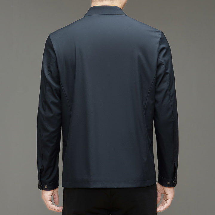 Herren lässige Jacke mit modernen Details und funktionalen Taschen Drune